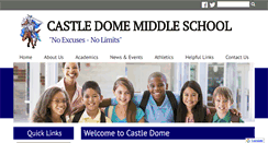 Desktop Screenshot of castledome.yuma.org