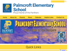 Tablet Screenshot of palmcroft.yuma.org