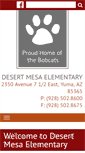 Mobile Screenshot of desertmesa.yuma.org